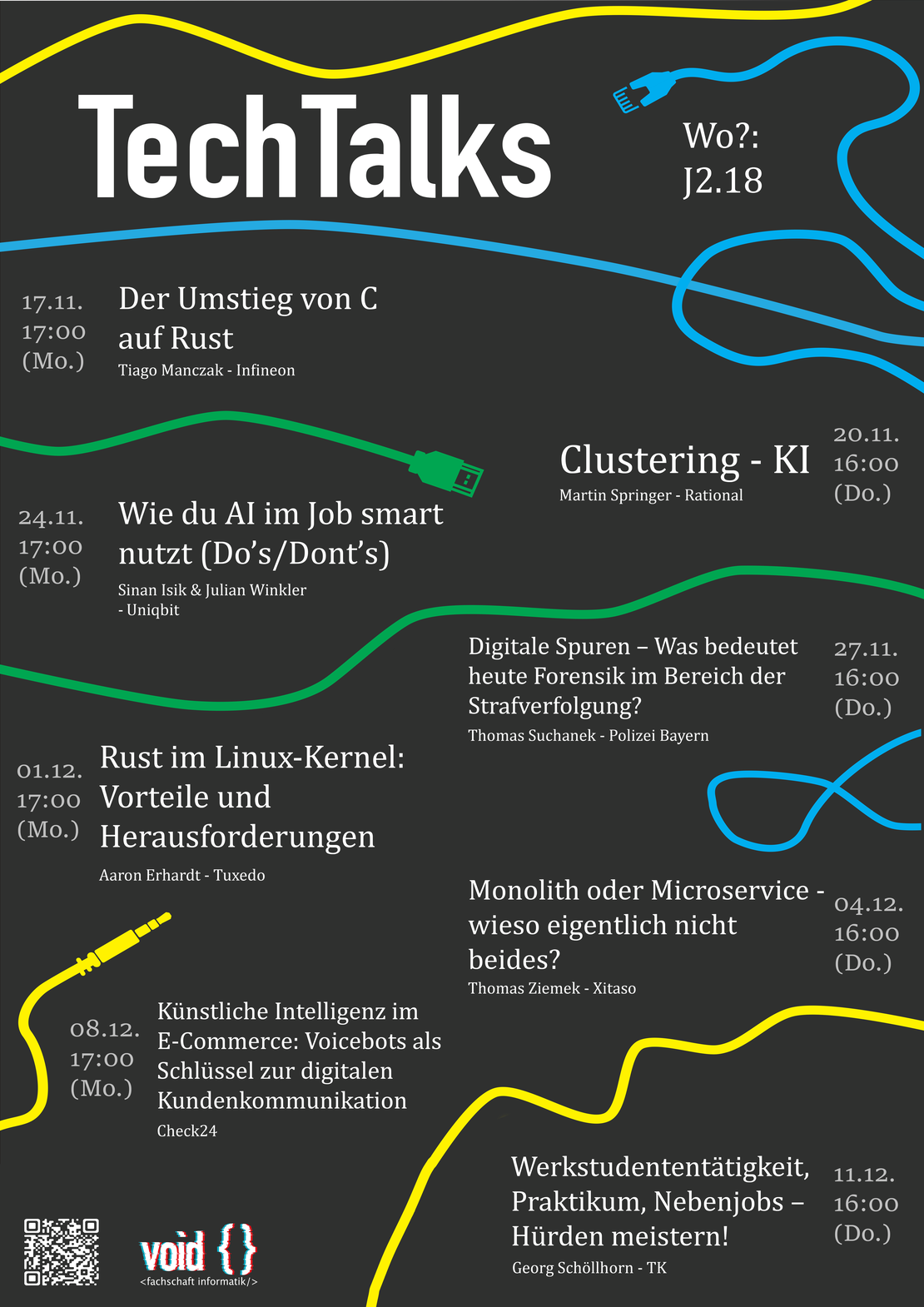 Techtalks Wintersemester 2025/26